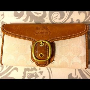 Vintage Coach Trifold Belt Wallet